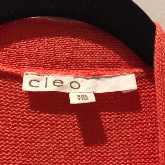 Short sleeve open long salamander sweater - Picture 5 of 5